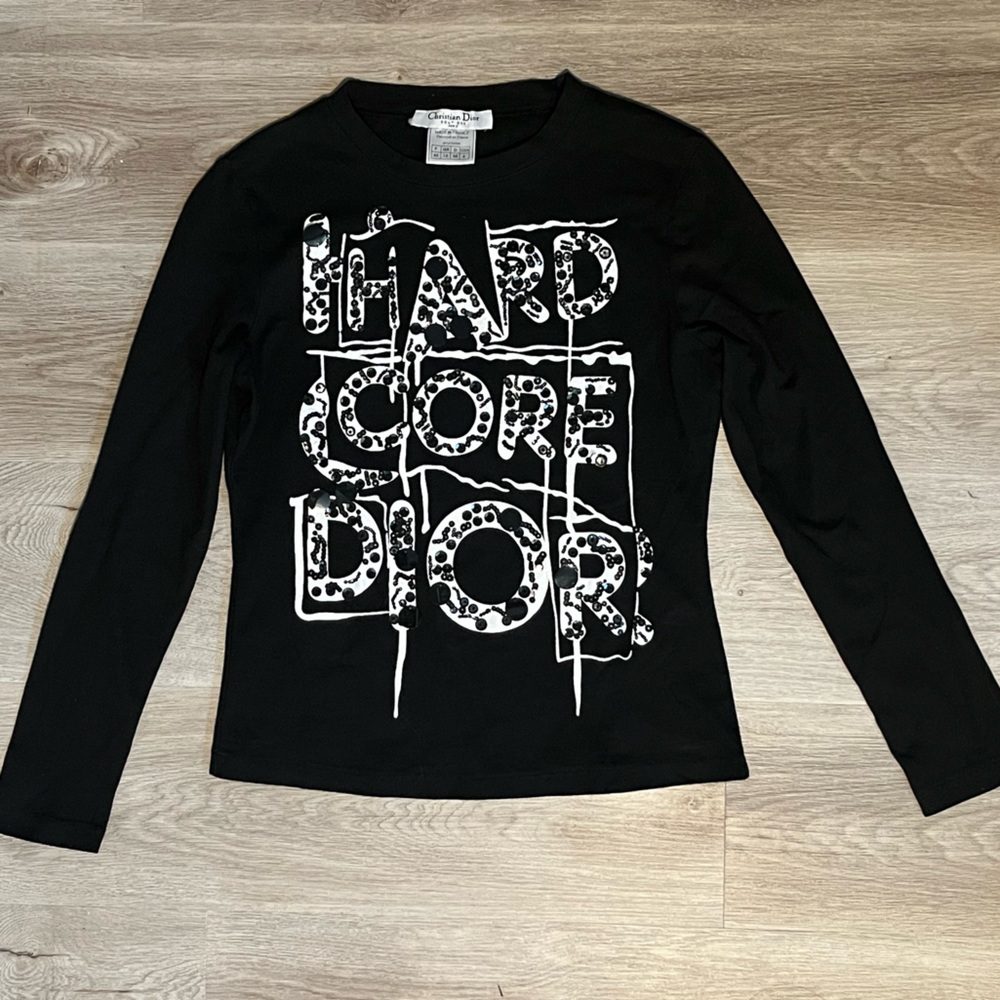 Vintage Dior Y2K HARDCORE DIOR shirt